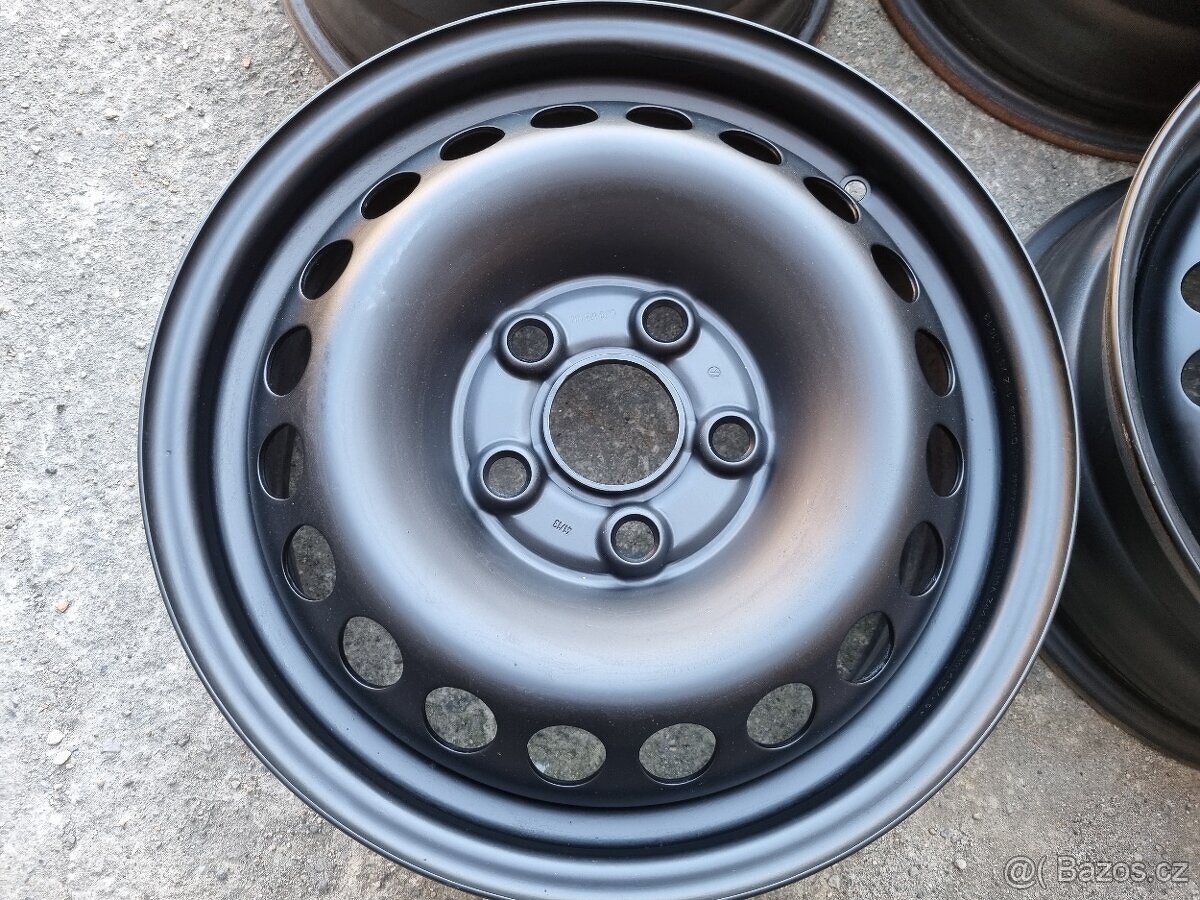 Disky plechové 15" 5X112 J6,0 ET43 Škoda,Vokswagen Seat