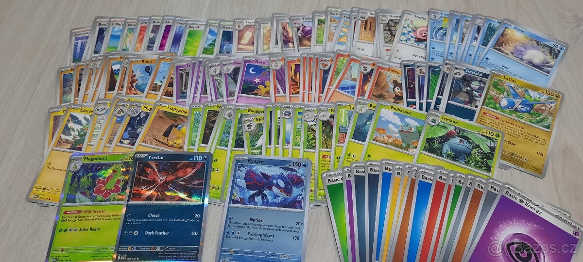 Pokémon karty Mega Evolution 123 ks