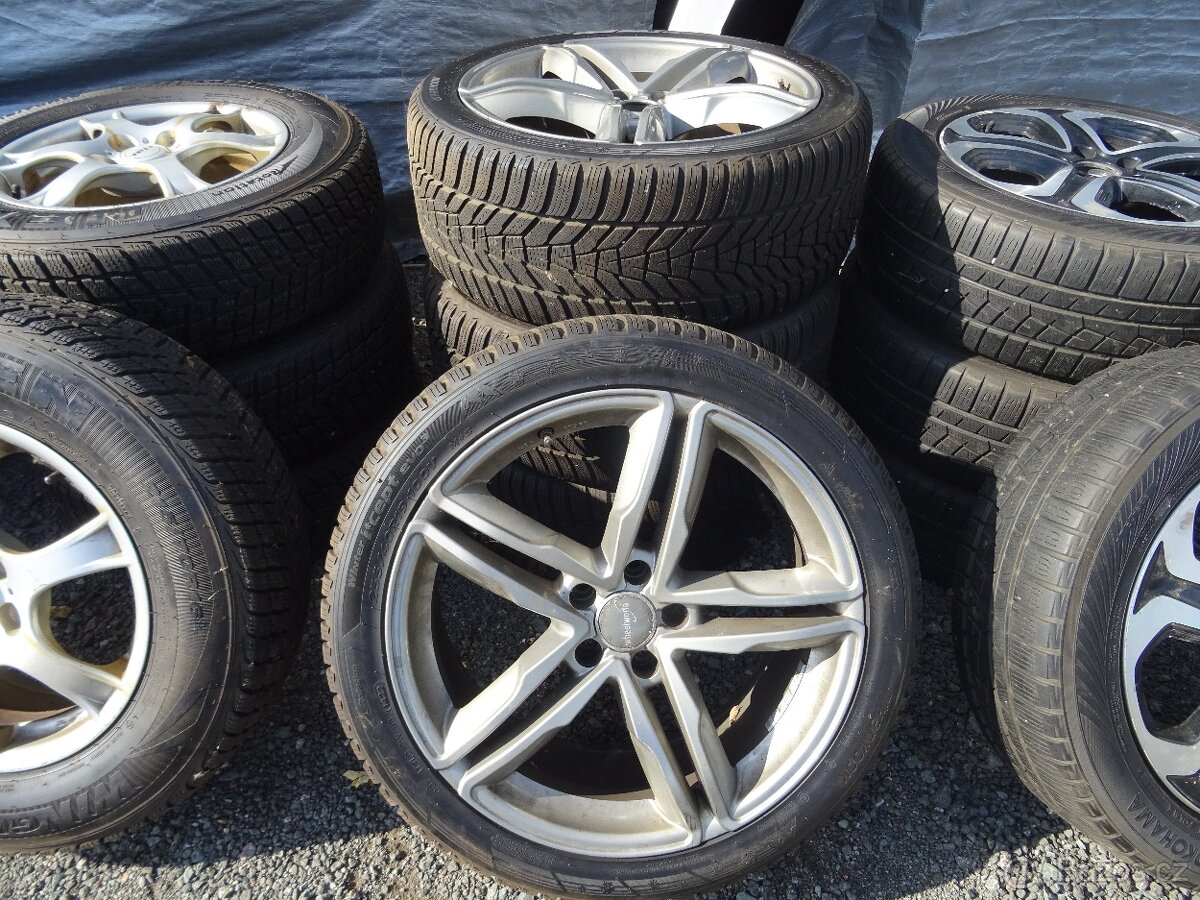 ALU KOLA - ZIMNÍ PNEU 255/40/19 ET35