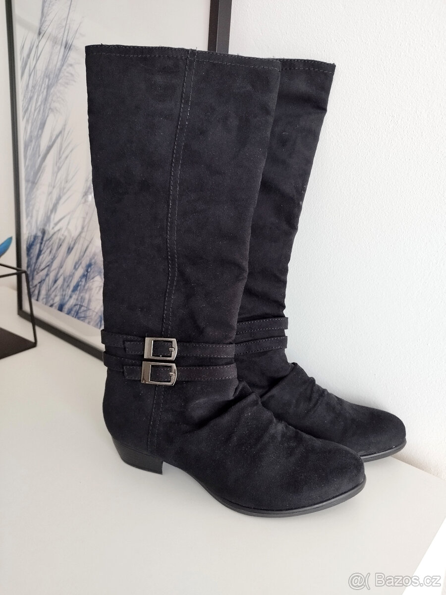 Deichmann kozačky zimní boty velikost 38 Ariane