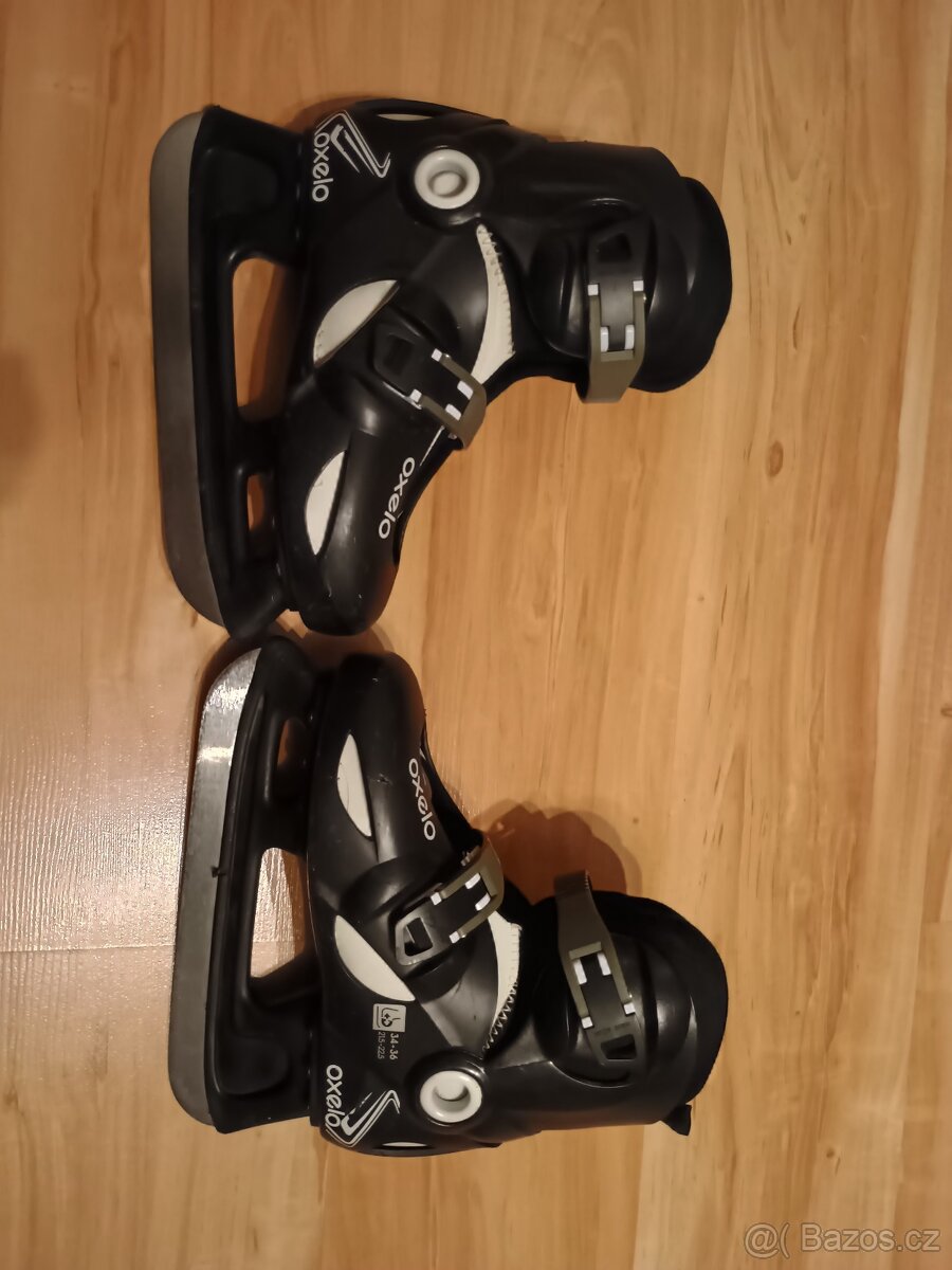 Dětské lední brusle 34-36 značka OXELO