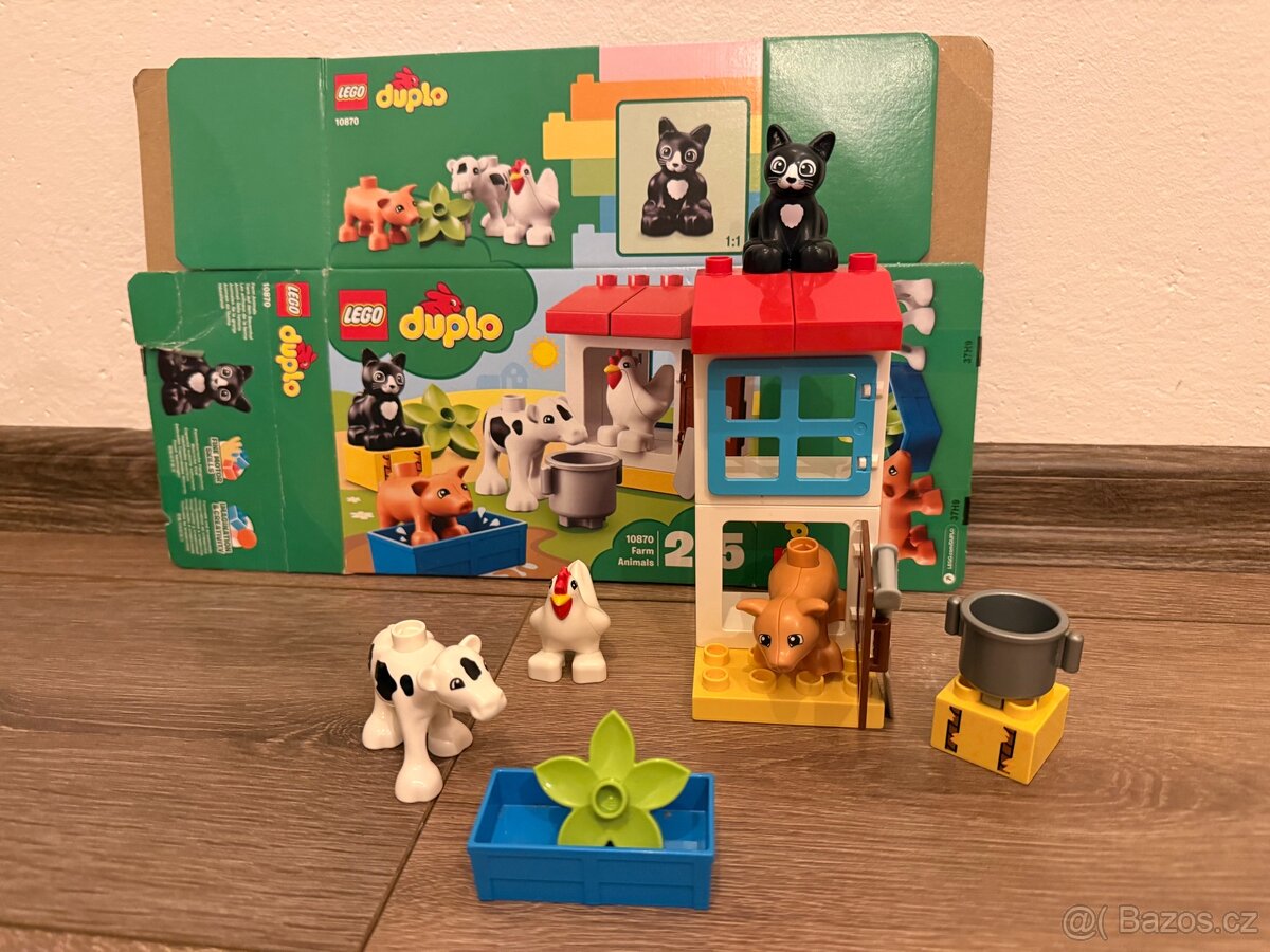 Lego duplo zvířátka z farmy, 10870