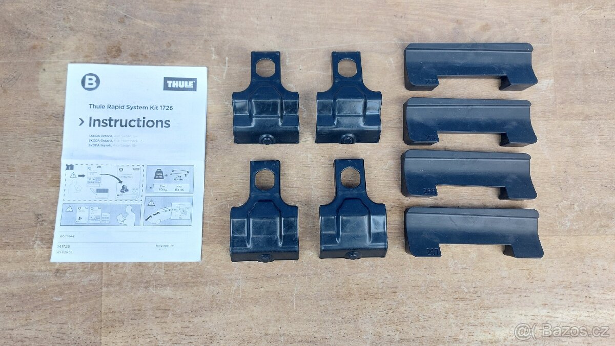 Thule Kit 1726, 5011 Škoda Octavia III, Superb III