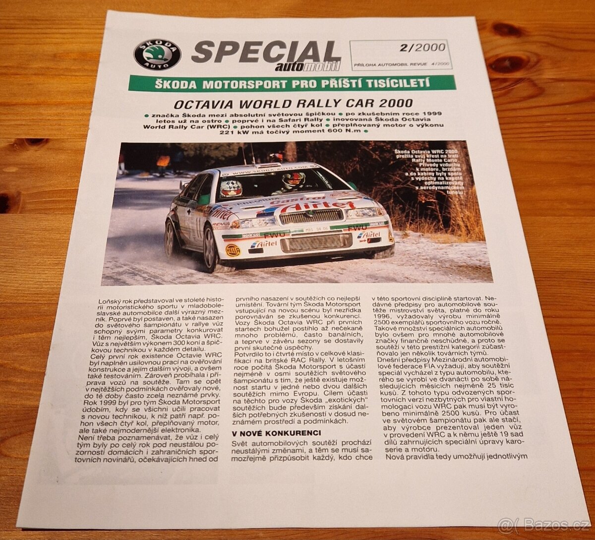 Prospekt Special Automobil 2/2000