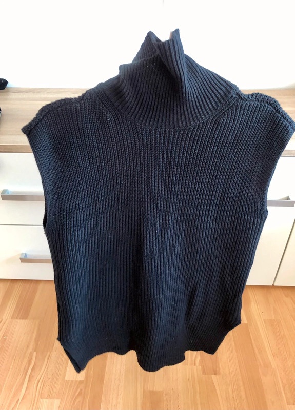Edc by Esprit moderní delší svetrová vesta / dlouhý pulovr