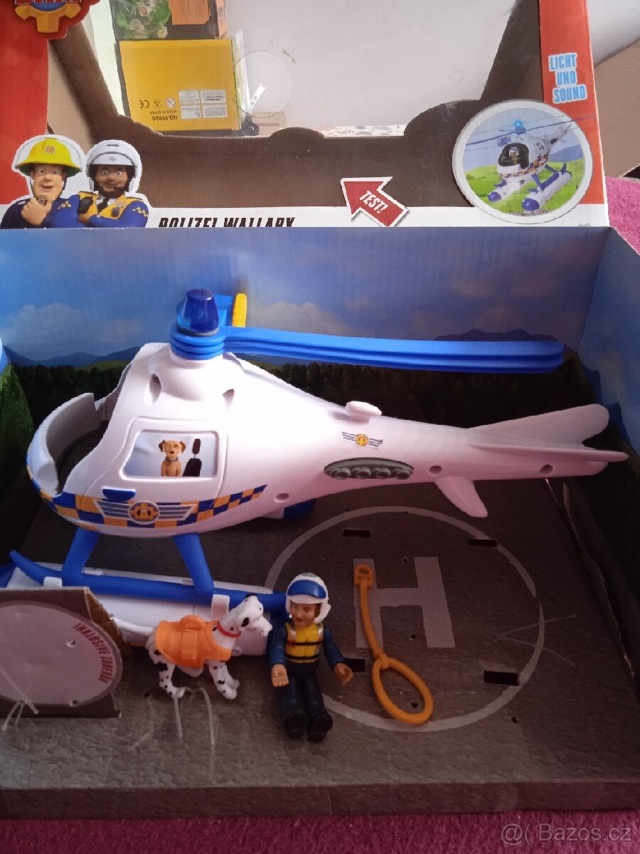 Policejní vrtulník Simba, pro děti 3 +