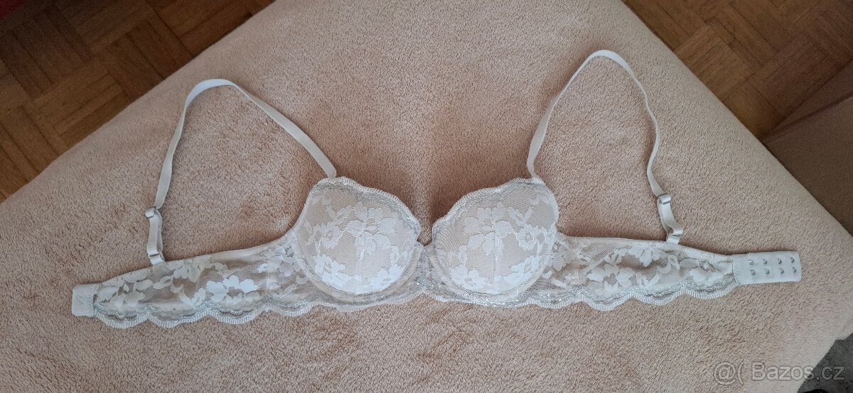 Krémová podprsenka Victoria's Secret, 70B