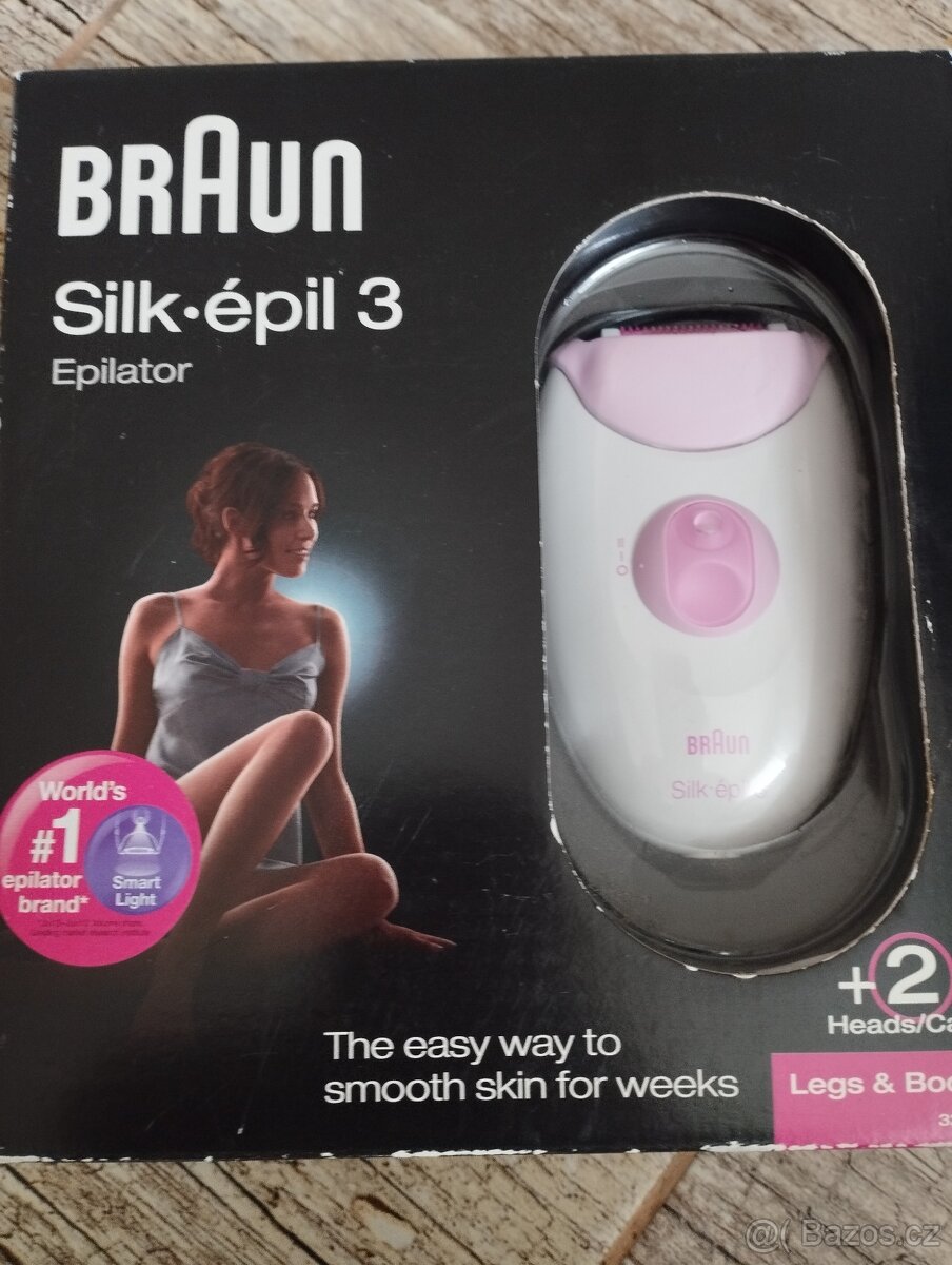 Epilátor Braun Silk Epil 3
