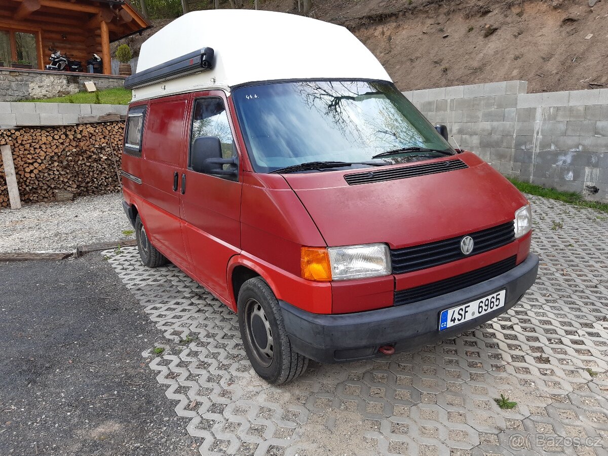 TRANSPORTER 2,4D 57 KW OBYTNÁ RV 1993