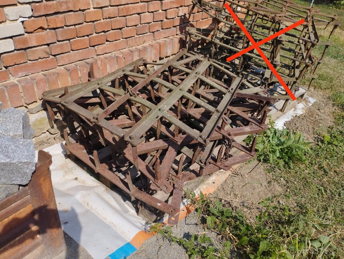 Těžké a středně těžké vláčecí brány