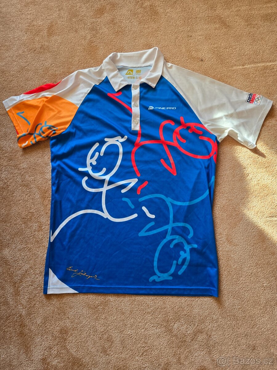 Triko s limeckem Czech Team