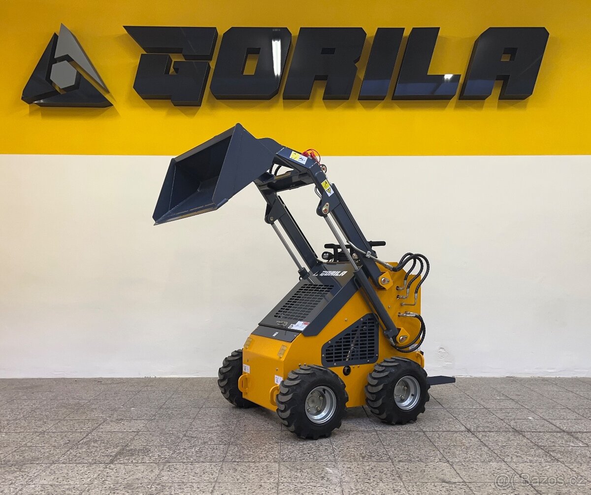 Kolový mininakladač Gorila G-380W DOPRAVA ZDARMA