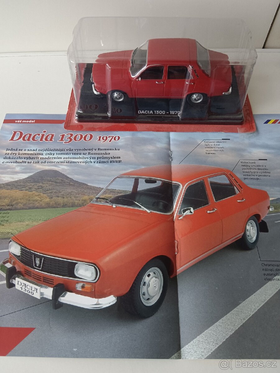 Dacia 1300 hachette 1:24