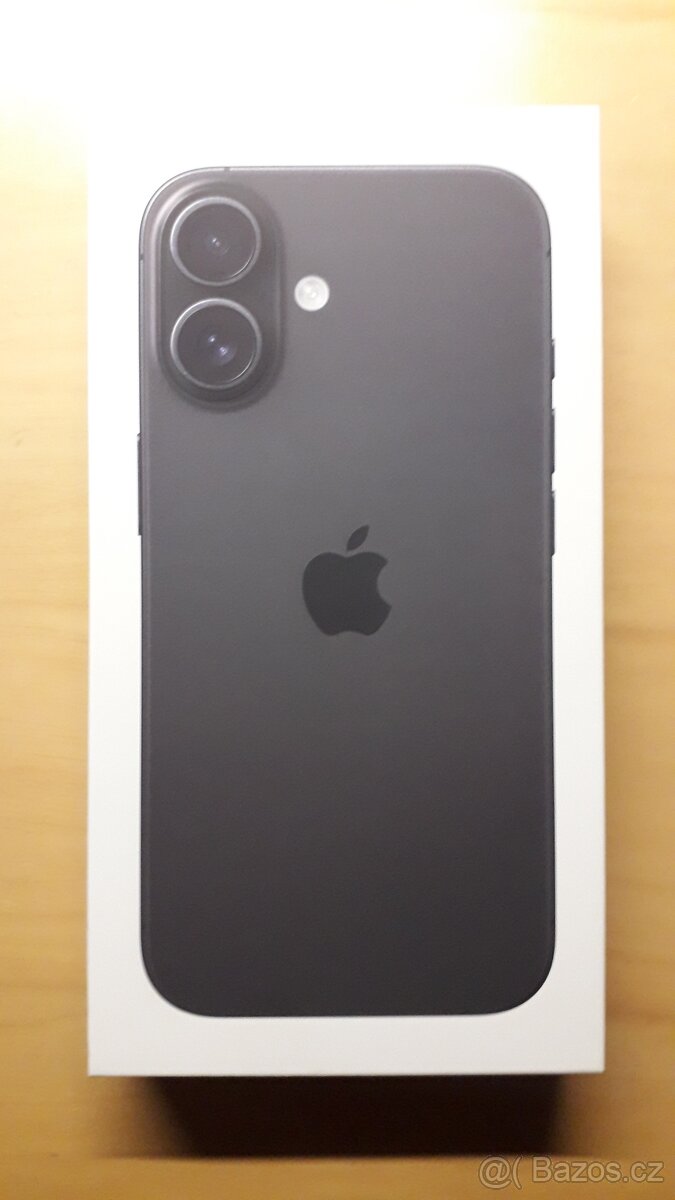 iPhone 16 128 GB černý