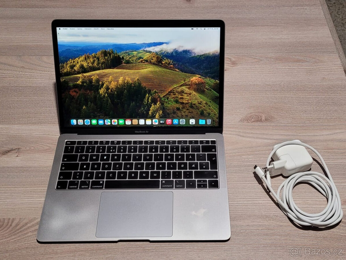 MacBook Air 2019 13" Core-5 1,6GHz, 128GB SSD, 8GB DDR3, 4h