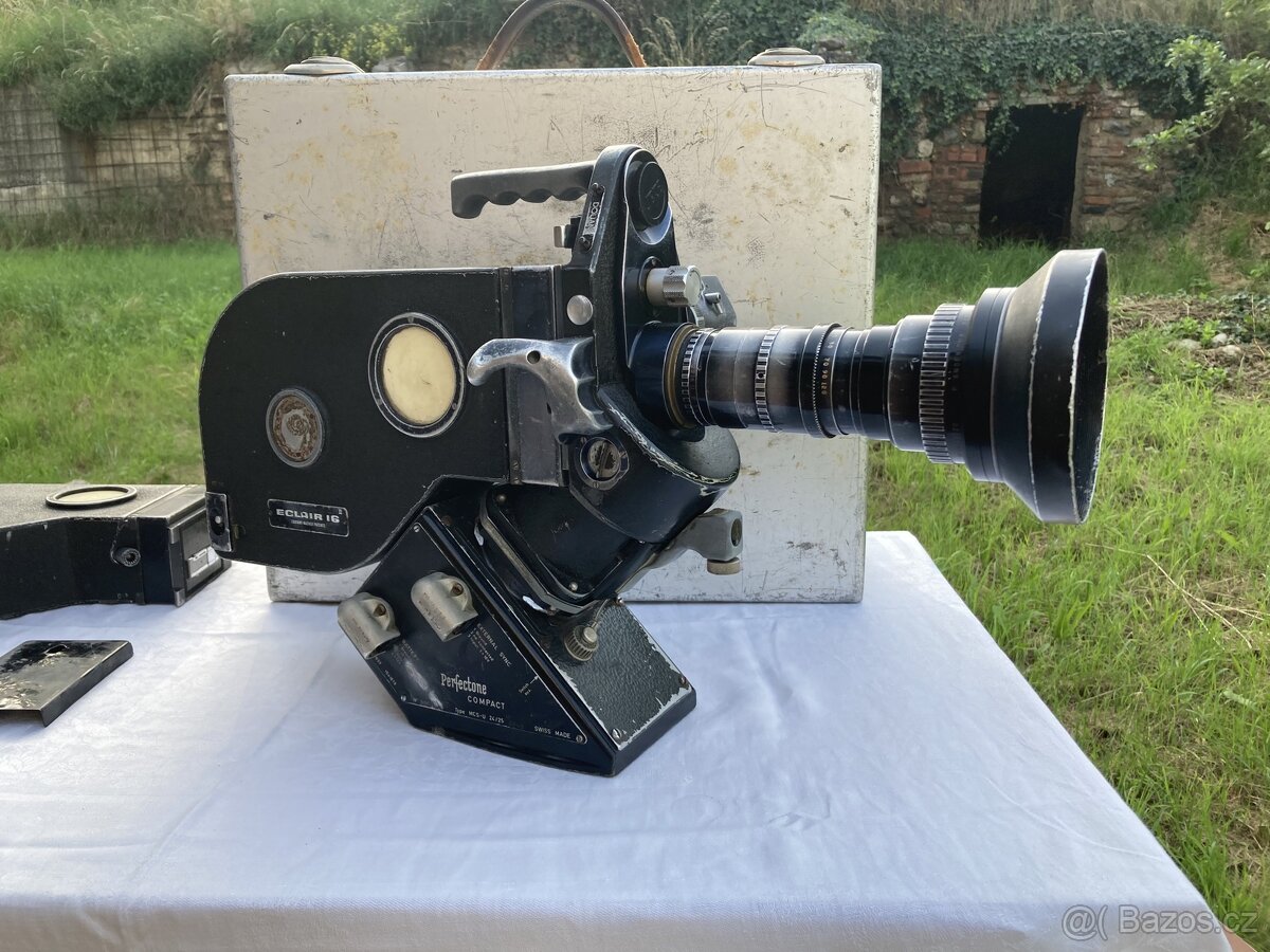 Eclair NPR16 - komponenty na 16mm profi filmovú kameru