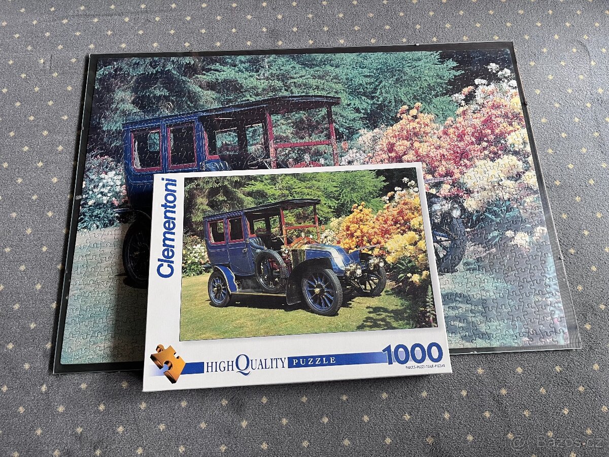 Puzzle Historické automobily