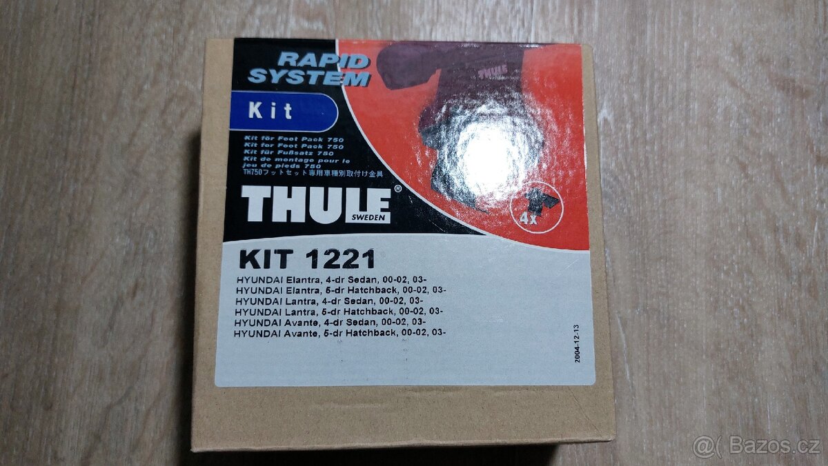 Kit Thule 1221 - HYUNDAI Avante, 4-dr Sedan, 00-02, 03-06