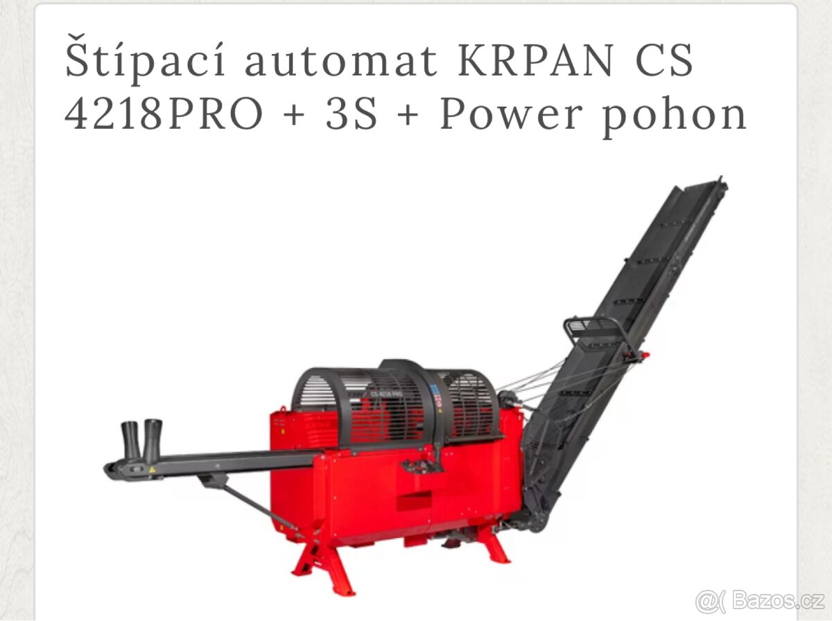 Štípací automat KRPAN CS 4218 Pro