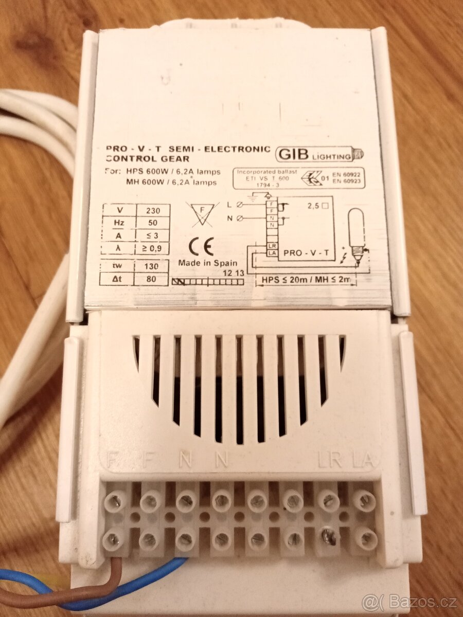 Předřadník 600 W