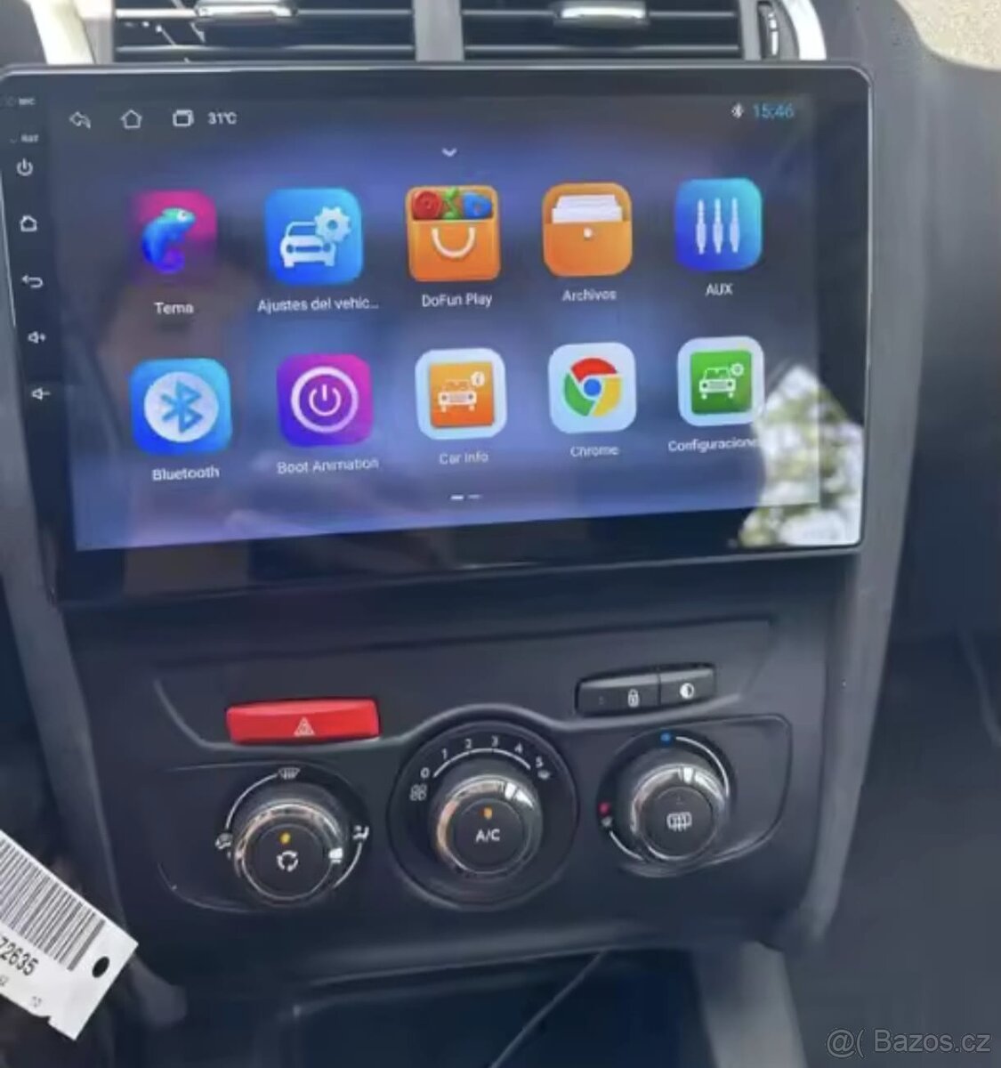 Android autorádio Citroen c4