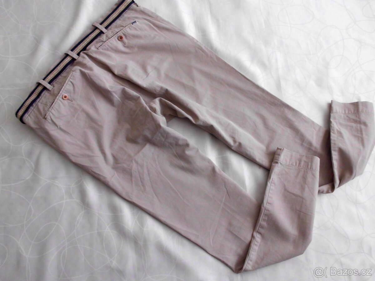 Ralph Lauren pánske nohavice chino slim fit vel. L 34/32