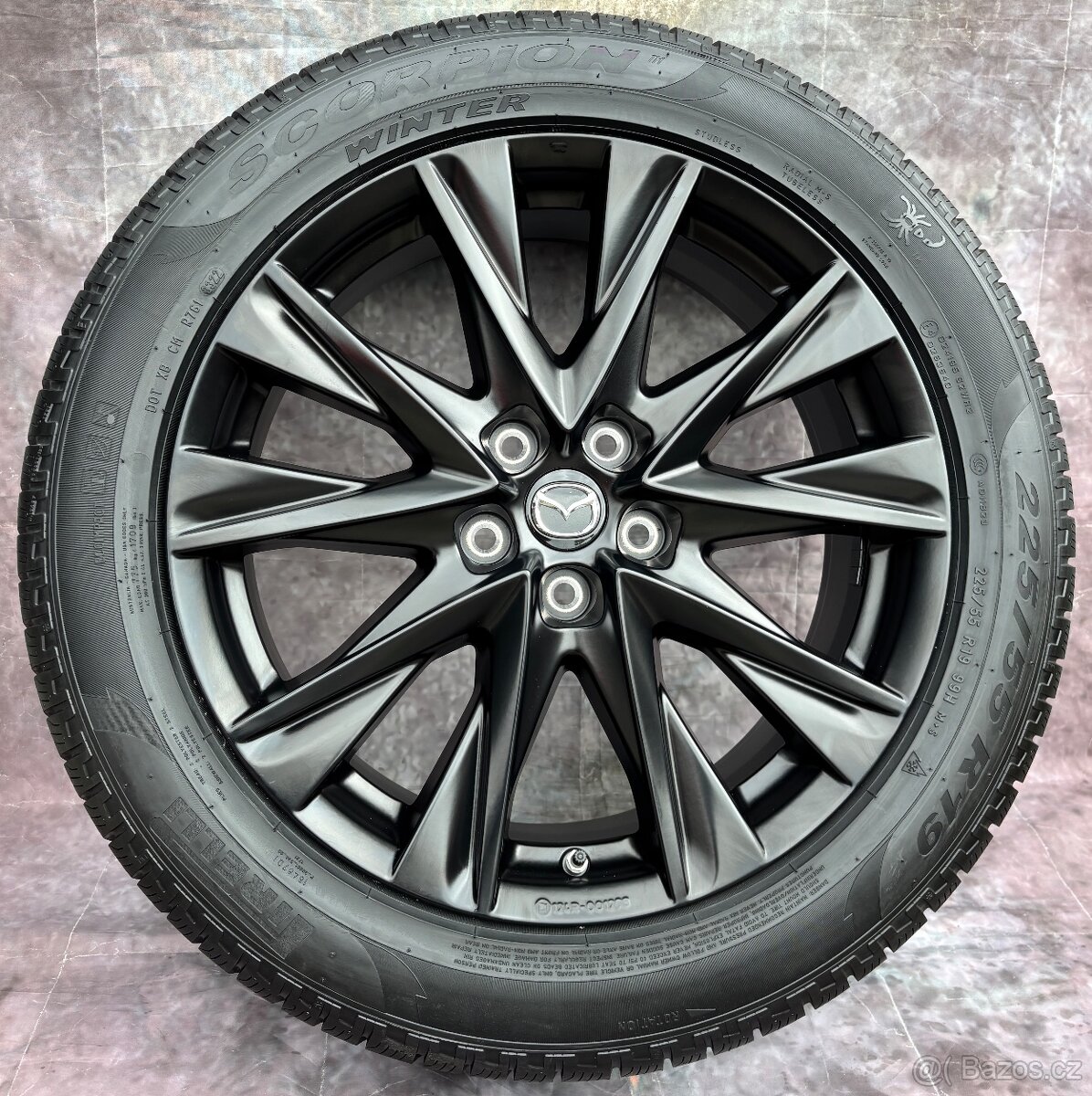 Nová zimní originál sada Mazda CX-5 225/50R19 99H BLACK