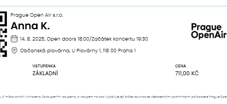 Anna K. v Praze 14. 8.