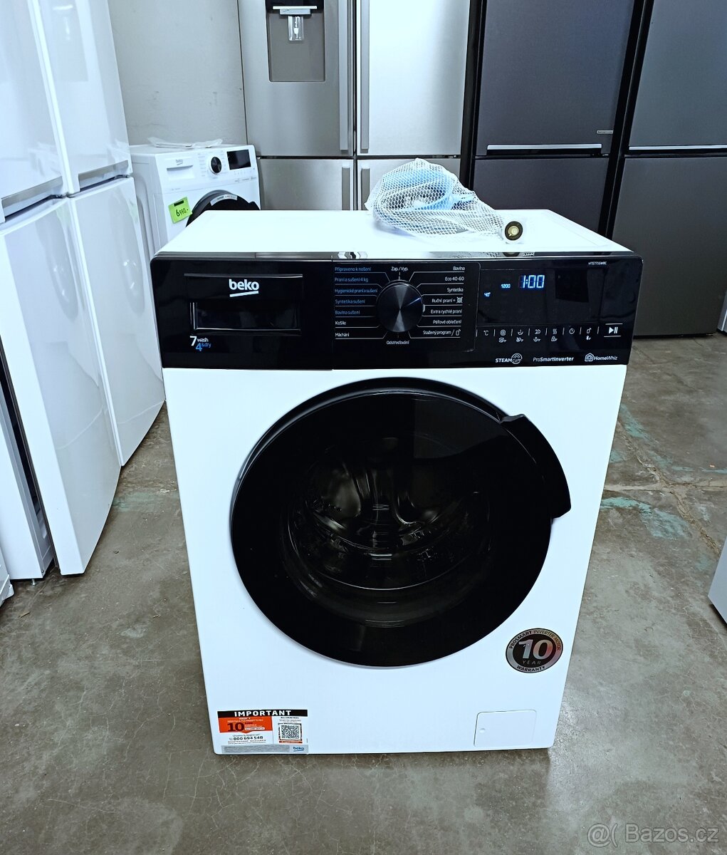 Nová pračka+sušička Beko 7 kg, ZÁRUKA