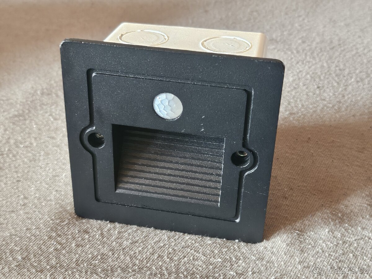 Fasádní LED 3W světlo PIR (nové)