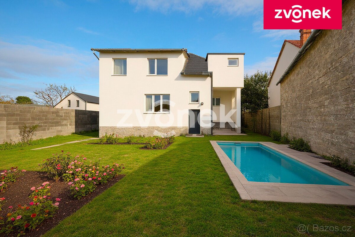 pozemek s domem k rekonstrukci Sazovice