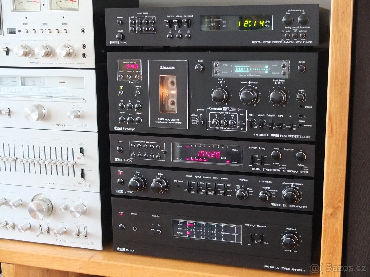 EUMIG M,C,T,FL-1000,CCD (1980-1982)Extra Vzácné Hifi.