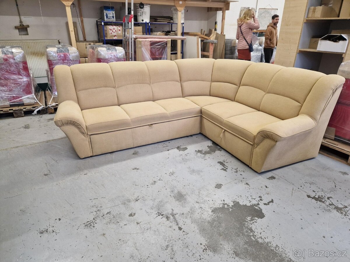 Nová sedací souprava olívie