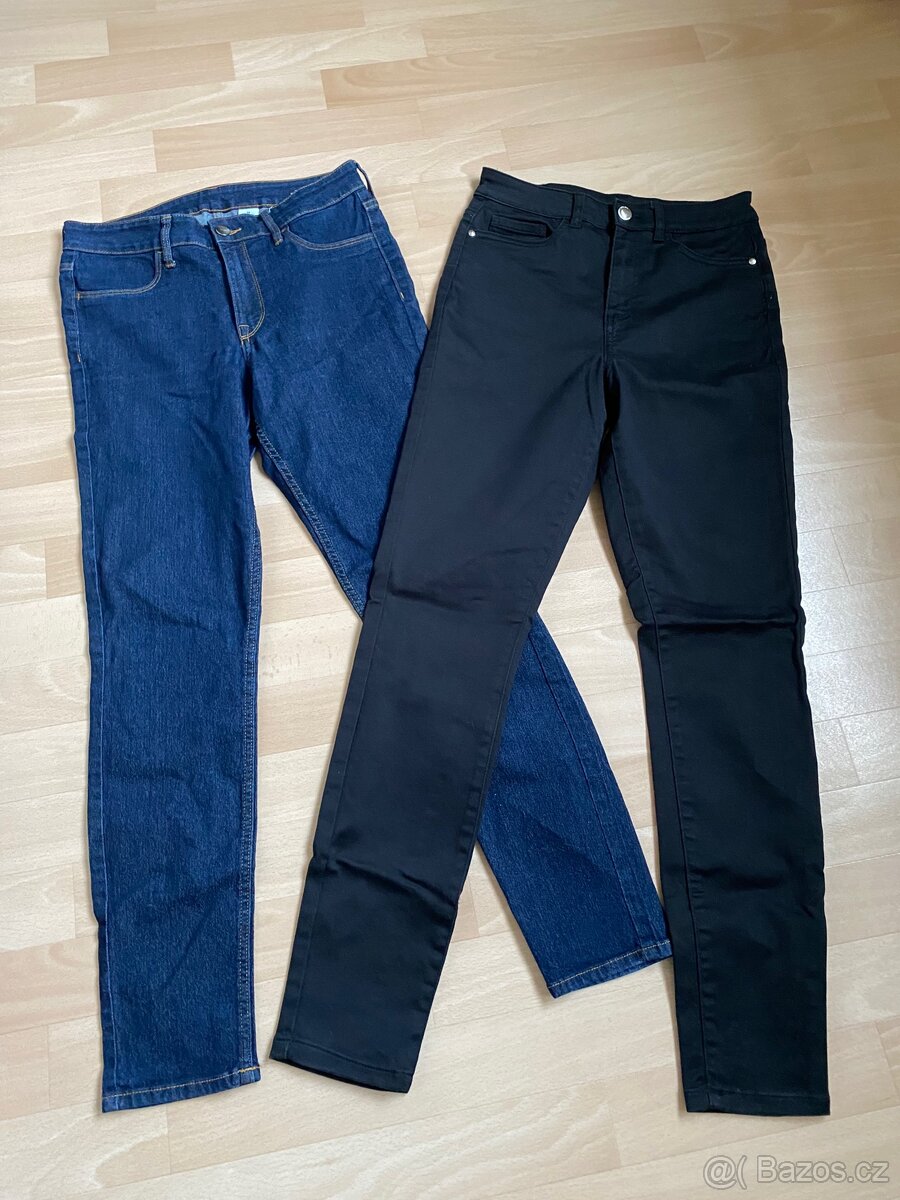 Dámské džíny a kalhoty, Orsay, H@M, v.28/36