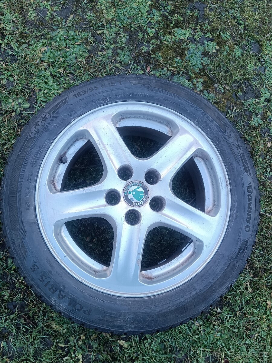 ZIMNÍ ALU 185/55 R15 Fabia Rapid Roomster

