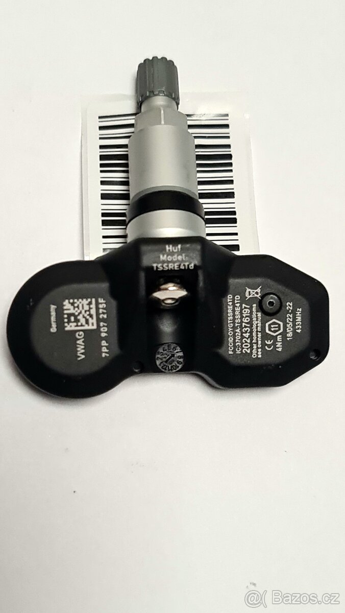 TPMS snímač tlaku v pneumatikách VW AUDI PORSCHE
