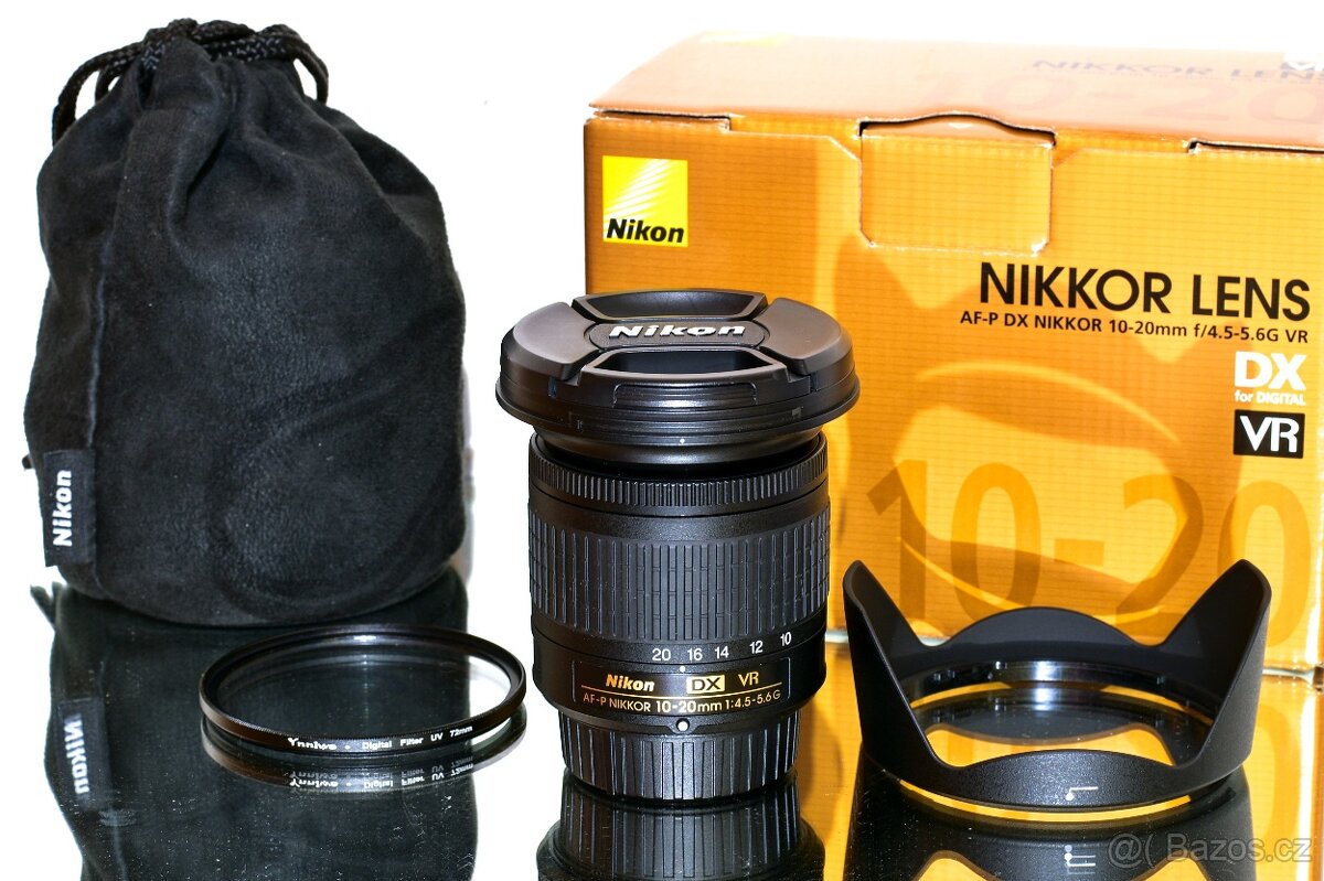 Nikon AF-P Nikkor 10-20mm1:4,5-5,6G VR NEPOUŽÍVANÝ