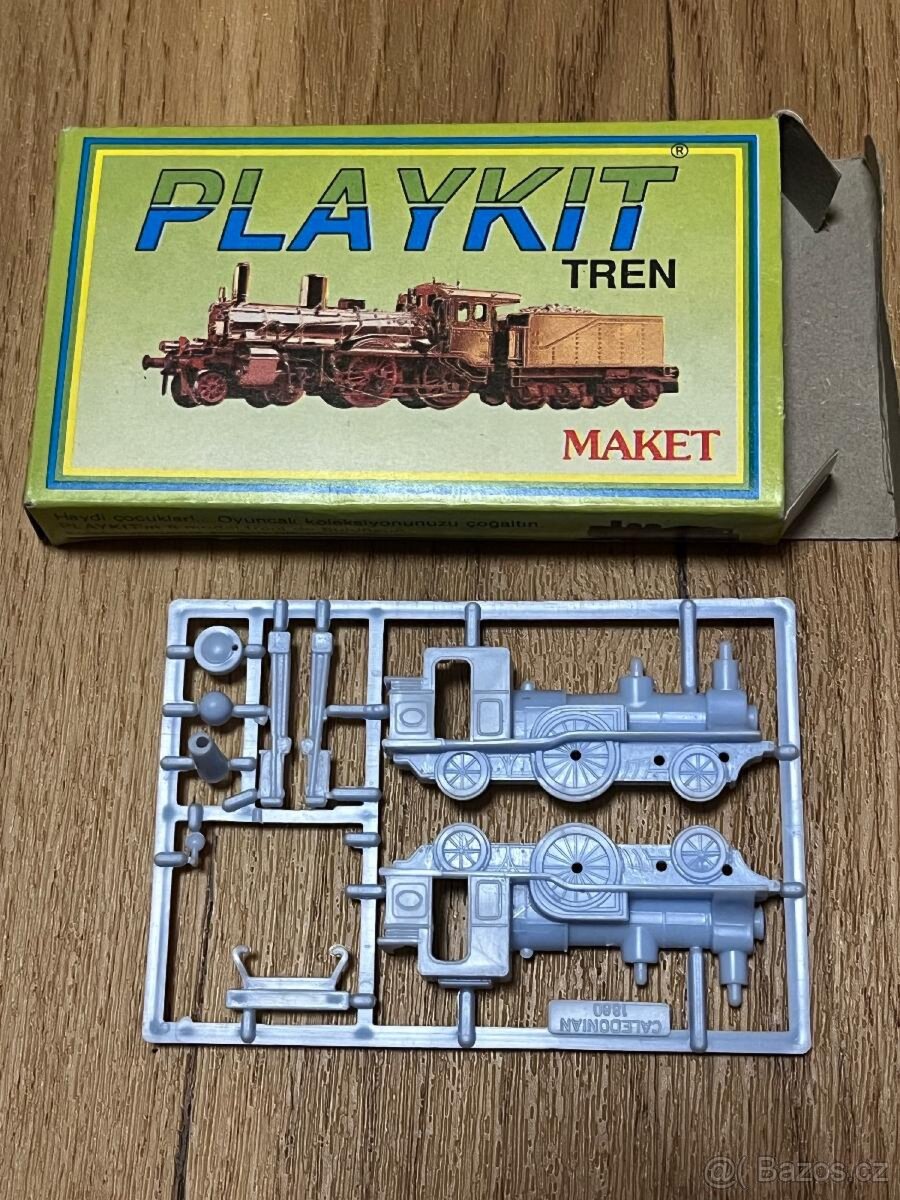 Playkit Tren – model parní lokomotivy – rarita Turecko