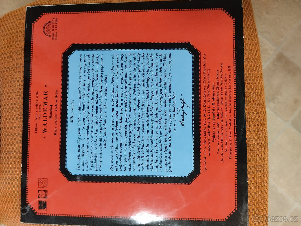 Prodám gramofonové desky