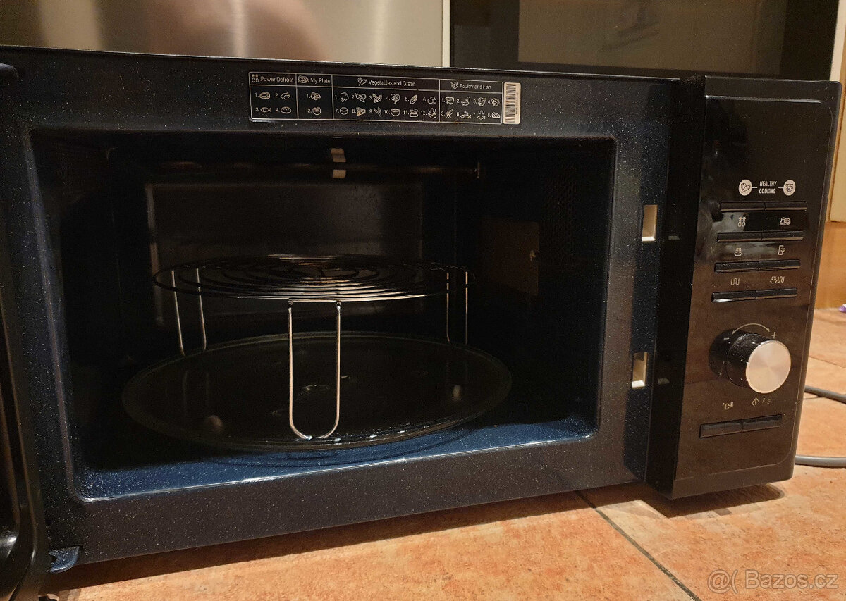 Mikrovlnná trouba Samsung s grilem (potřebuje opravu)