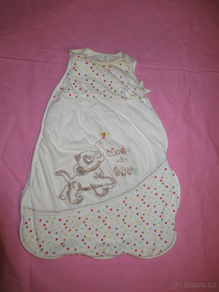 Dětský spací pytel Disney 0-6měsíců