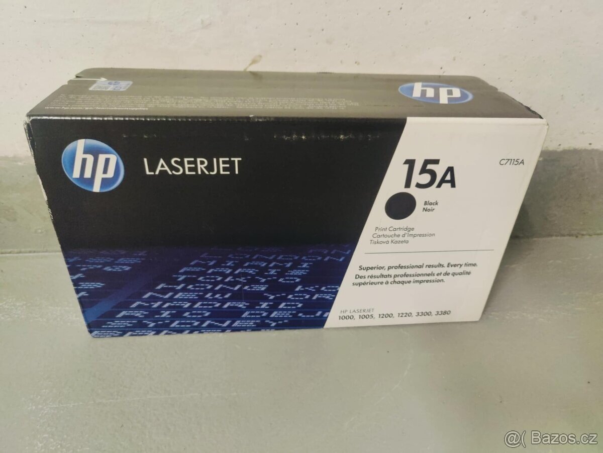 HP 15A, C7115A, originální toner