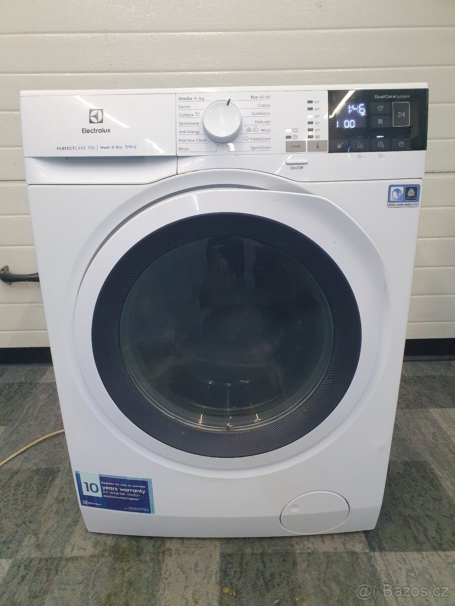 Kombinace pračka se sušičkou Electrolux EW7W447W