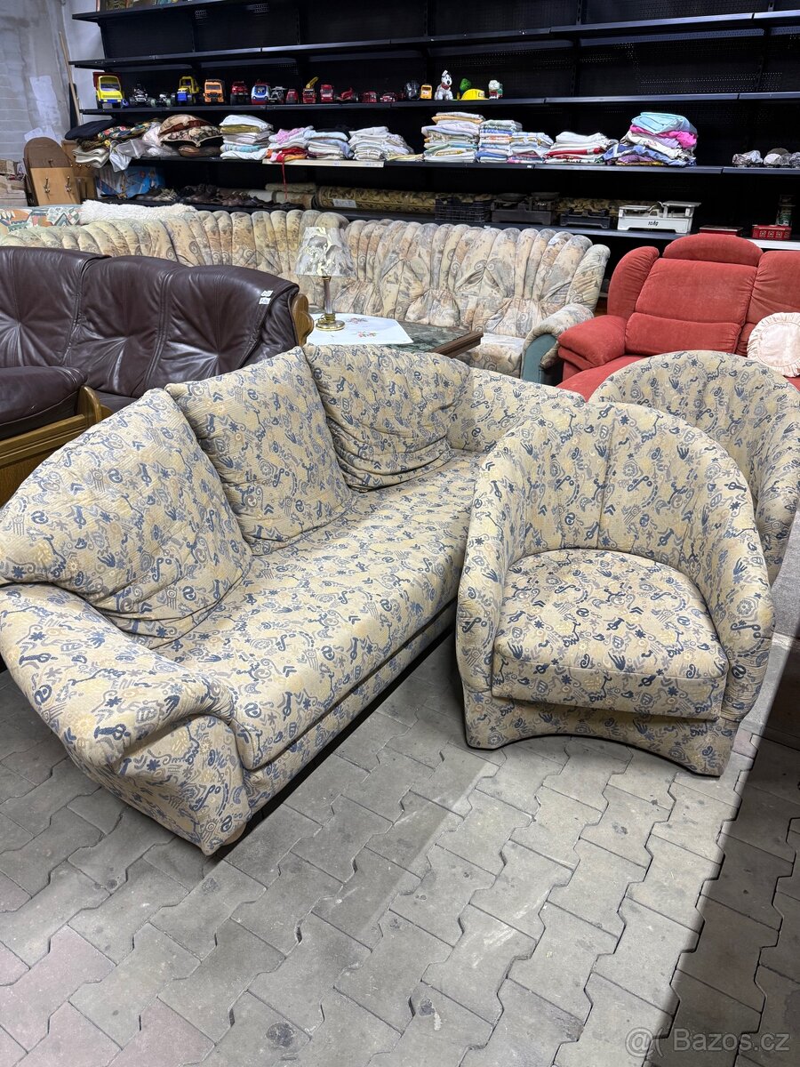 Sedací souprava + 2 křesla