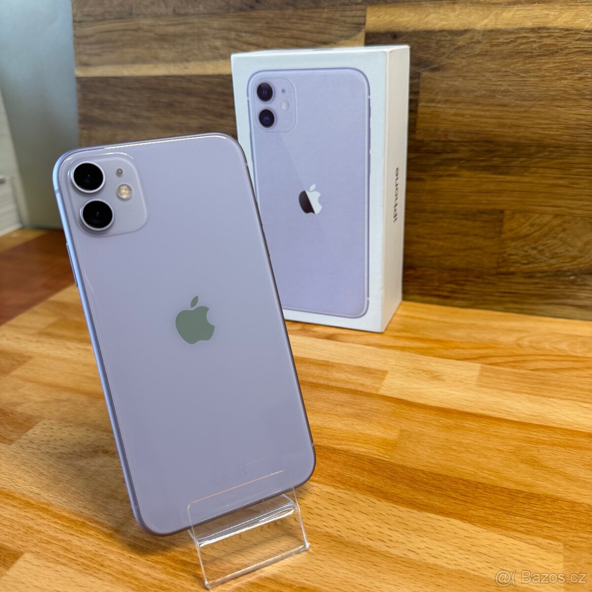 IPhone 11 128GB, fialový, 100% baterie (rok záruka)