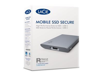 nový externí SSD disk LaCie Mobile Secure 500GB
