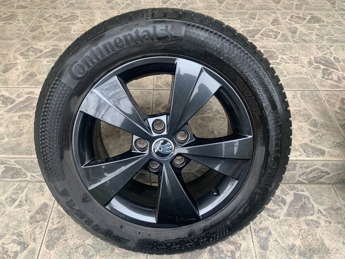 Škoda 205/60/16 zimní Continental