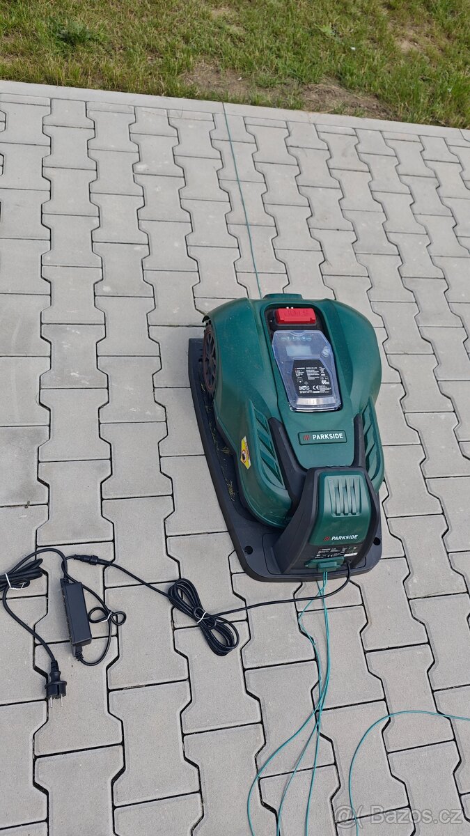 parkside robotická sekačka smart pmrda 20-li b2, 4 ah