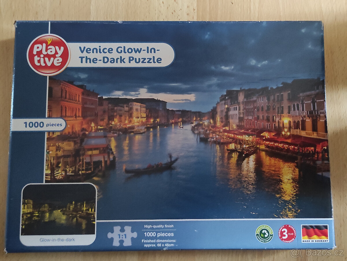 Puzzle Playtive Venice / Benátky 1000 dílků