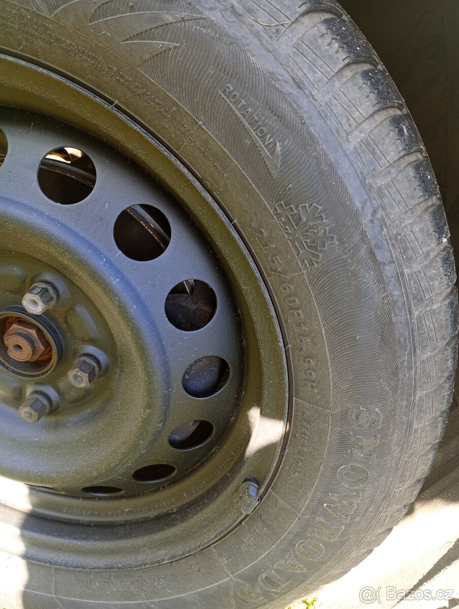 Sada zimních kol Suzuki Vitara 16" (5x114,3mm) TPMS